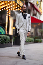 Load image into Gallery viewer, Eden Slim Fit Special Grey Linen Suit