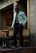 Load image into Gallery viewer, Noah Slim Fit Mint Blazer