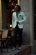 Load image into Gallery viewer, Noah Slim Fit Mint Blazer