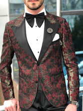 Load image into Gallery viewer, Abboud Claret Red Tuxedo Suit