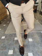 Load image into Gallery viewer, Peaky Blinders Edition Slim Fit Beige Pants