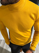 Load image into Gallery viewer, New Look Yellow Slim Fit Turtleneck
