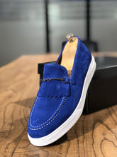 Load image into Gallery viewer, Ferrar Suede Leather Loafers ( 5 Colors)