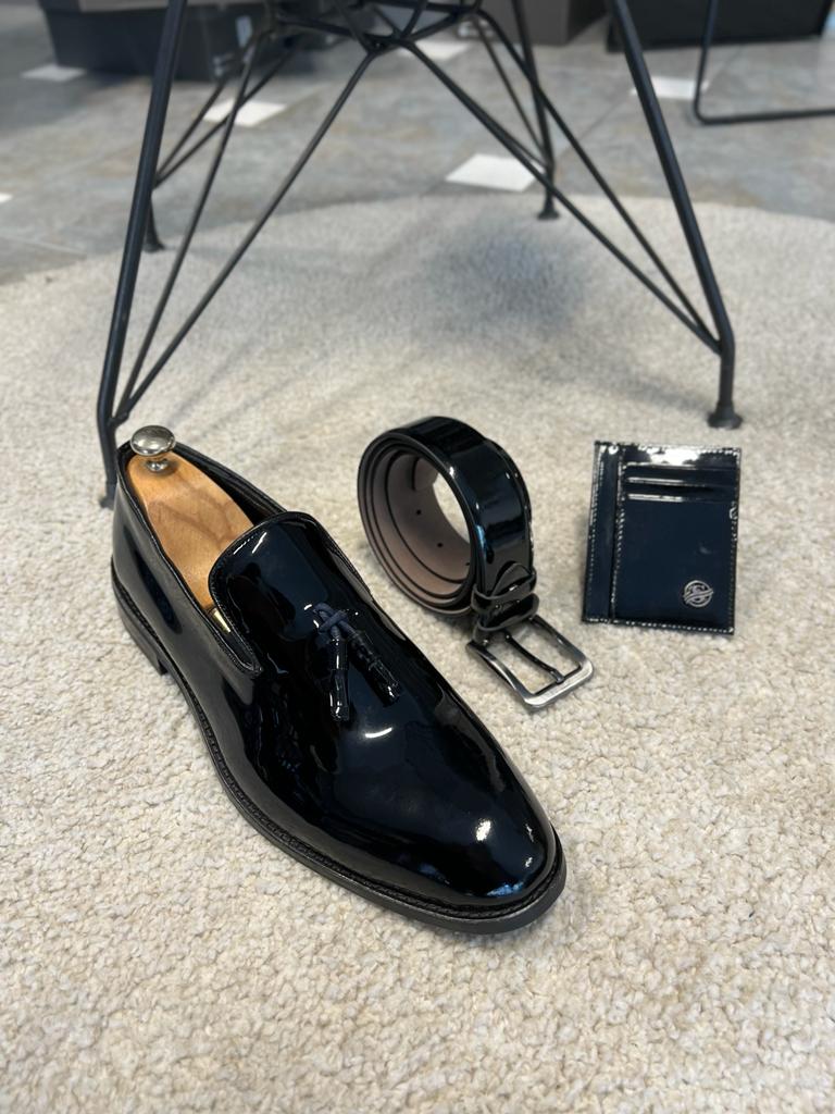 Ash Patent Leather Neolite Black Loafers