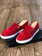 Load image into Gallery viewer, Ferrar Suede Leather Loafers ( 5 Colors)