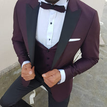 Load image into Gallery viewer, Harringate Clared Red Tuxedo Set