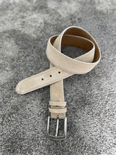 Load image into Gallery viewer, Reese Special Edition Suede Leather Beige Belts