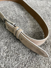 Load image into Gallery viewer, Reese Special Edition Suede Leather Beige Belts