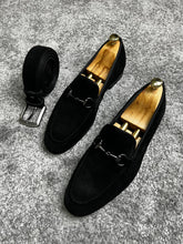 Load image into Gallery viewer, Madison Special Edition Neolite Suede Black Leather Loafer