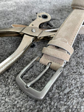 Load image into Gallery viewer, Reese Special Edition Suede Leather Beige Belts