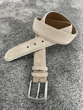 Load image into Gallery viewer, Reese Special Edition Suede Leather Beige Belts