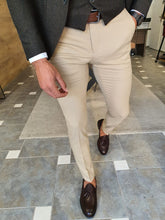 Load image into Gallery viewer, Peaky Blinders Edition Slim Fit Beige Pants