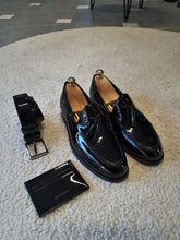 Load image into Gallery viewer, Max Sardinelli Tasseled Detailed Black Loafer