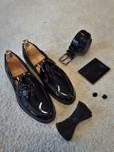 Load image into Gallery viewer, Max Sardinelli Tasseled Detailed Black Loafer