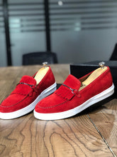 Load image into Gallery viewer, Ferrar Suede Leather Loafers ( 5 Colors)