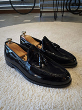 Load image into Gallery viewer, Max Sardinelli Tasseled Detailed Black Loafer
