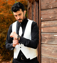 Load image into Gallery viewer, Max Slim Fit Special Edition Dovetail Ecru Tuxedo