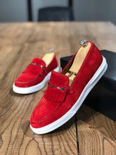 Load image into Gallery viewer, Ferrar Suede Leather Loafers ( 5 Colors)