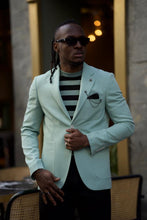 Load image into Gallery viewer, Noah Slim Fit Mint Blazer