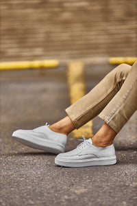 Oliver Special Designed Eva Sole White Casual Shoes