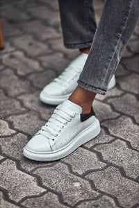 Oliver Special Designed Thick Sole White Sneakers