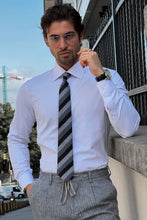 Load image into Gallery viewer, Simon Slim Fit Special Production High Quality White Classic Shirt
