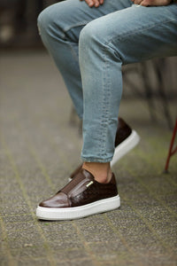 Stanley Eva Sole Brown Sneakers