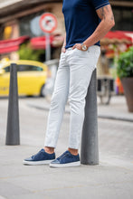 Load image into Gallery viewer, Watt Slim Fit Ice Blue Jeans
