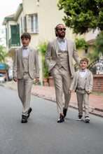 Load image into Gallery viewer, Aboud Slim Fit Kids Beige Suit
