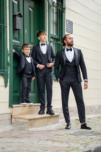 Aboud Slim Fit Kids Tuxedo