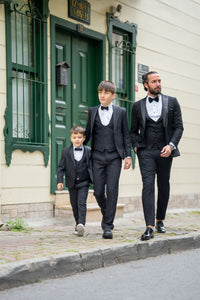 Aboud Slim Fit Kids Tuxedo