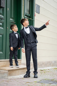 Aboud Slim Fit Kids Tuxedo