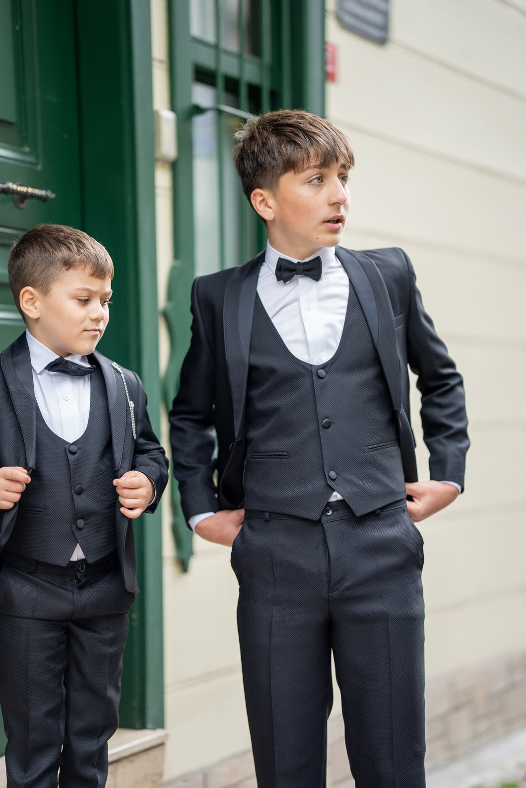 Aboud Slim Fit Kids Tuxedo