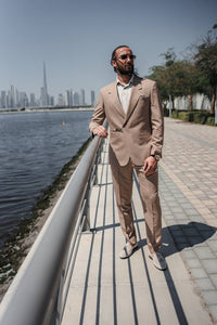 Monarch Mink Casual Set with Special Design Buckle Detail