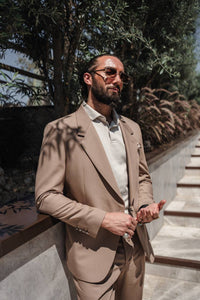 Monarch Mink Casual Set with Special Design Buckle Detail