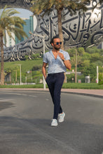 Load image into Gallery viewer, Abboud Slim Fit Open Collared Patterned Shirt
