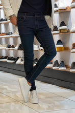 Load image into Gallery viewer, Watt Special Designed Slim Fit Navy Jeans
