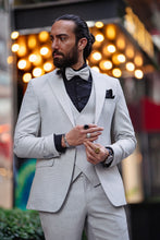 Load image into Gallery viewer, Eden Slim Fit Special Grey Linen Suit
