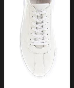 Abboud New Collection Genuine Leather Eva Sole White Sneakers