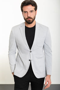 Oliver Slim Fit Light Gray Blazer