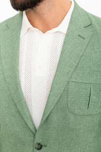 Oliver Slim Fit Green Blazer