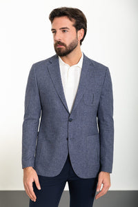 Oliver Slim Fit Navy Blue Blazer