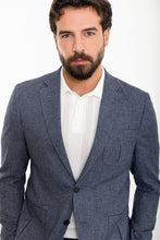 Load image into Gallery viewer, Oliver Slim Fit Navy Blue Blazer
