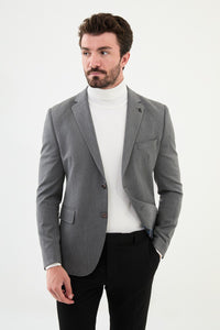 Oliver Slim Fit Light Grey Blazer