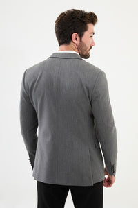 Oliver Slim Fit Light Grey Blazer