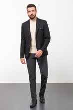 Load image into Gallery viewer, Oliver Slim Fit Black Blazer
