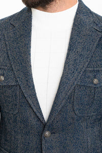 Oliver Slim Fit Blue Blazer