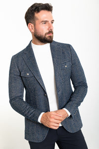 Oliver Slim Fit Blue Blazer