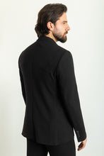 Load image into Gallery viewer, Oliver Slim Fit Woven Black Blazer
