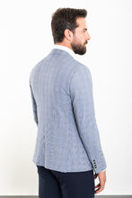 Load image into Gallery viewer, Oliver Slim Fit Blue Plaid Blazer/Jacket
